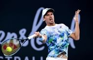 Daniel Altmaier at the 2024 Brisbane International.